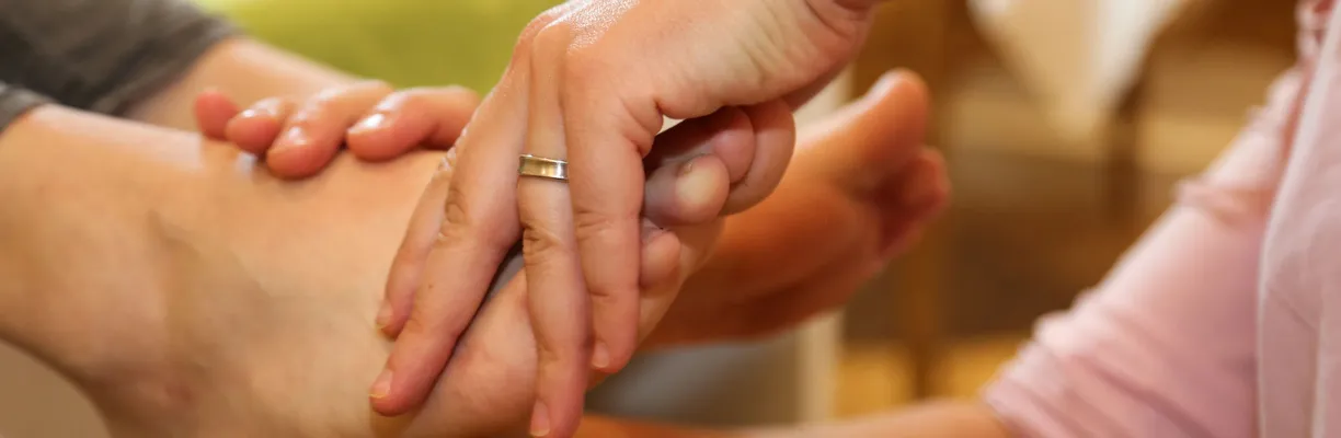 Fussreflexzonenmassage bei Rückenbeschwerden