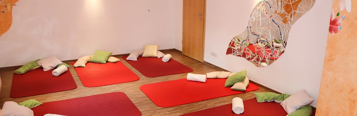 Kursraum mit Ambientebeleuchtung