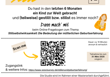 Umfrage Stillen und Geburtserfahrung
